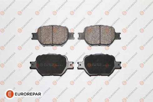 EUROREPAR 1682323680 - Bremžu uzliku kompl., Disku bremzes www.autospares.lv