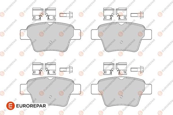 EUROREPAR 1682322080 - Bremžu uzliku kompl., Disku bremzes autospares.lv