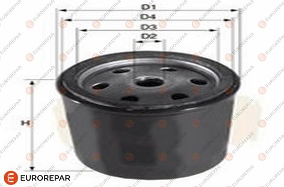 EUROREPAR 1682253380 - Degvielas filtrs www.autospares.lv