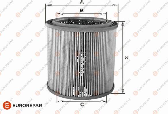 EUROREPAR 1682269480 - Air Filter, engine www.autospares.lv