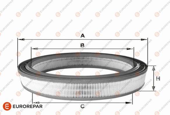 EUROREPAR 1682267080 - Gaisa filtrs www.autospares.lv