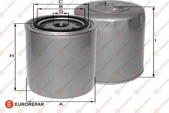 EUROREPAR 1682289480 - Oil Filter www.autospares.lv