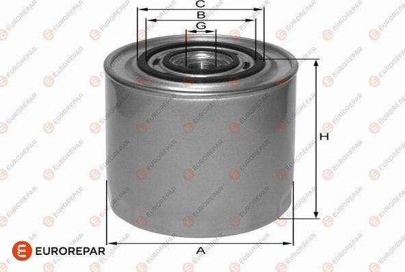 EUROREPAR 1682282080 - Oil Filter www.autospares.lv