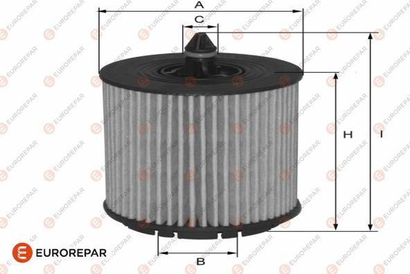 EUROREPAR 1682279980 - Eļļas filtrs www.autospares.lv