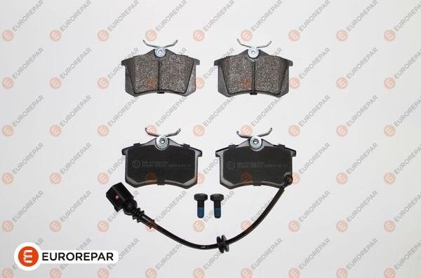 EUROREPAR 1639369780 - Bremžu uzliku kompl., Disku bremzes www.autospares.lv