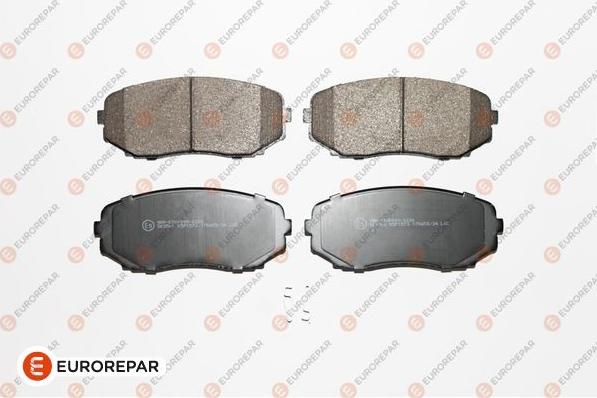 EUROREPAR 1639380780 - Brake Pad Set, disc brake www.autospares.lv