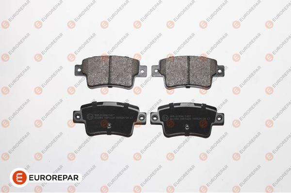 EUROREPAR 1639383580 - Bremžu uzliku kompl., Disku bremzes www.autospares.lv