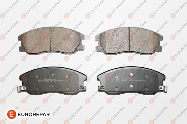 EUROREPAR 1639383280 - Bremžu uzliku kompl., Disku bremzes www.autospares.lv