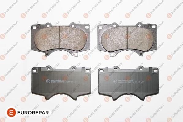 EUROREPAR 1639379080 - Bremžu uzliku kompl., Disku bremzes www.autospares.lv