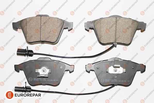 EUROREPAR 1639374580 - Bremžu uzliku kompl., Disku bremzes www.autospares.lv