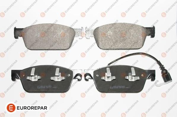 EUROREPAR 1639375480 - Bremžu uzliku kompl., Disku bremzes www.autospares.lv