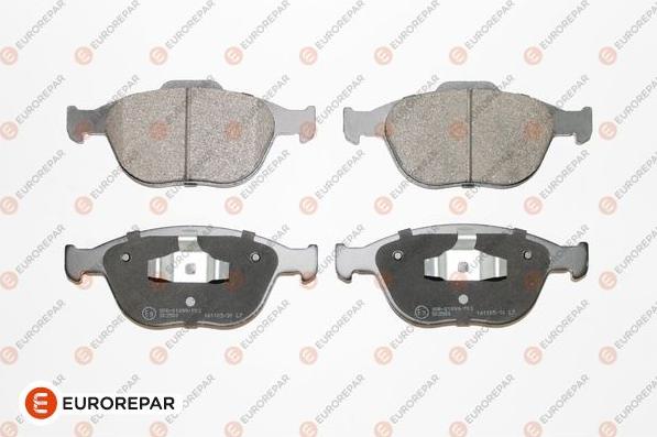 EUROREPAR 1639375080 - Bremžu uzliku kompl., Disku bremzes www.autospares.lv