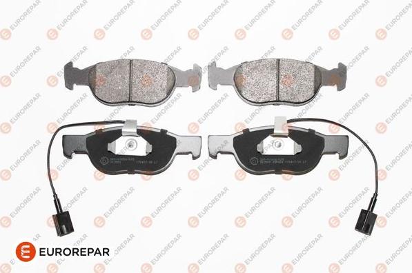 EUROREPAR 1639375380 - Bremžu uzliku kompl., Disku bremzes www.autospares.lv