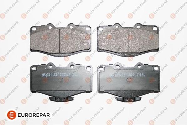 EUROREPAR 1639375780 - Brake Pad Set, disc brake www.autospares.lv