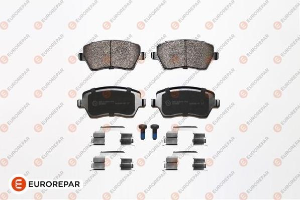 EUROREPAR 1639376680 - Bremžu uzliku kompl., Disku bremzes www.autospares.lv