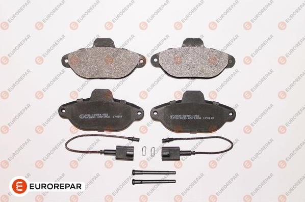 EUROREPAR 1639376880 - Bremžu uzliku kompl., Disku bremzes www.autospares.lv