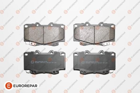 EUROREPAR 1639376280 - Brake Pad Set, disc brake www.autospares.lv