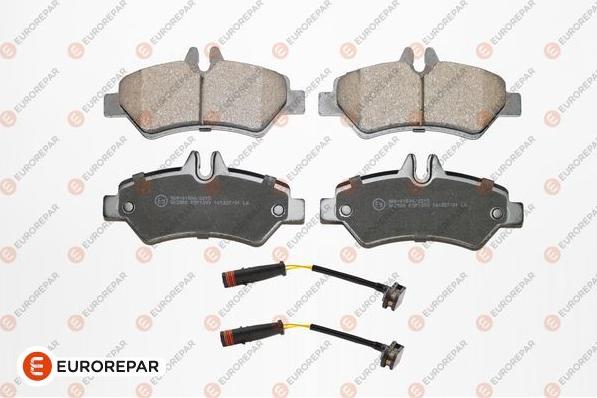 EUROREPAR 1639371080 - Bremžu uzliku kompl., Disku bremzes www.autospares.lv