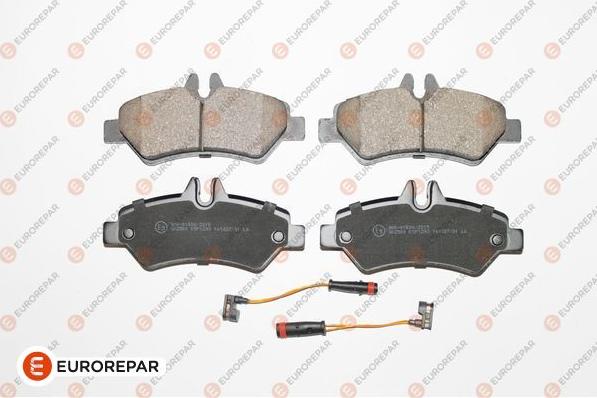 EUROREPAR 1639371280 - Bremžu uzliku kompl., Disku bremzes www.autospares.lv