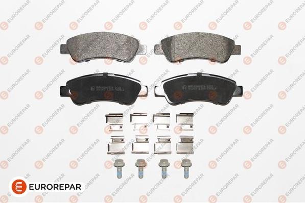 EUROREPAR 1639378480 - Тормозные колодки, дисковые, комплект www.autospares.lv