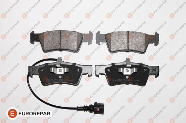 EUROREPAR 1639378280 - Brake Pad Set, disc brake www.autospares.lv