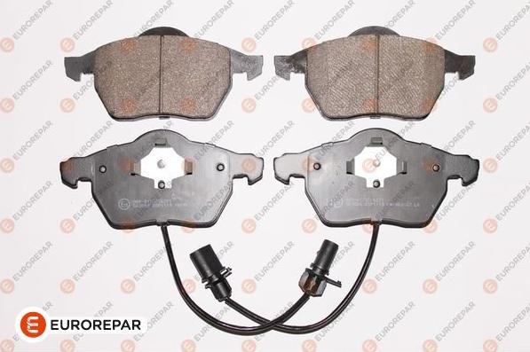 EUROREPAR 1639372580 - Bremžu uzliku kompl., Disku bremzes www.autospares.lv