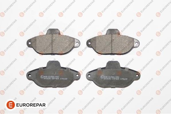 EUROREPAR 1639377580 - Brake Pad Set, disc brake www.autospares.lv