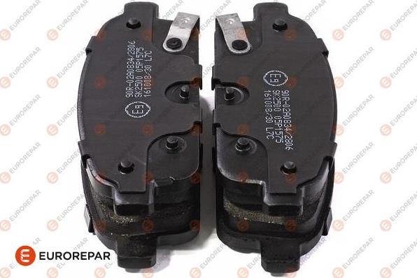 EUROREPAR 1635141080 - Тормозные колодки, дисковые, комплект www.autospares.lv