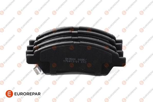 EUROREPAR 1635142380 - Bremžu uzliku kompl., Disku bremzes www.autospares.lv