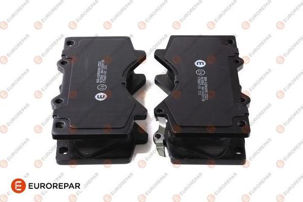 EUROREPAR 1635147580 - Bremžu uzliku kompl., Disku bremzes www.autospares.lv