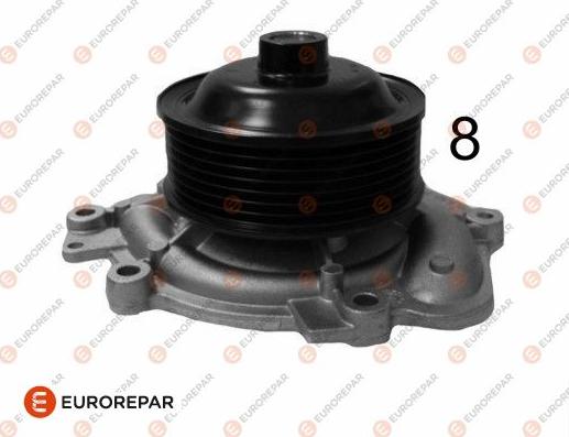 EUROREPAR 1635180280 - Ūdenssūknis www.autospares.lv