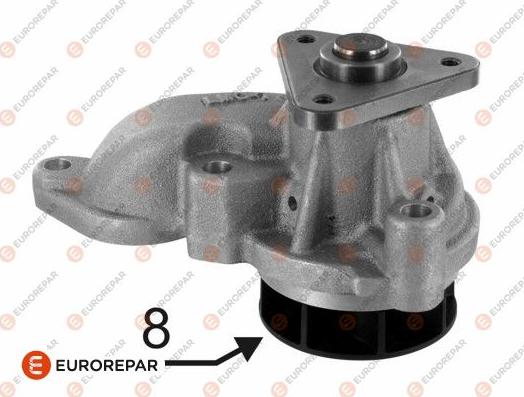 EUROREPAR 1635181480 - Ūdenssūknis www.autospares.lv