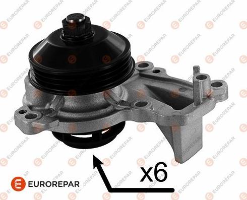 EUROREPAR 1635181780 - Ūdenssūknis autospares.lv