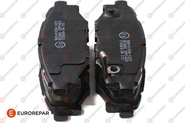 EUROREPAR 1635138580 - Brake Pad Set, disc brake www.autospares.lv