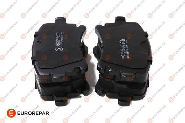 EUROREPAR 1635138180 - Brake Pad Set, disc brake www.autospares.lv