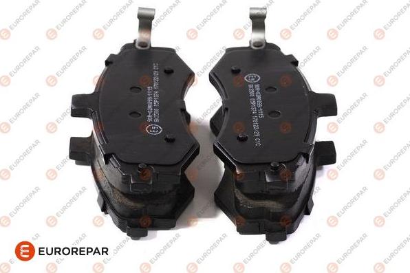 EUROREPAR 1635137580 - Bremžu uzliku kompl., Disku bremzes www.autospares.lv