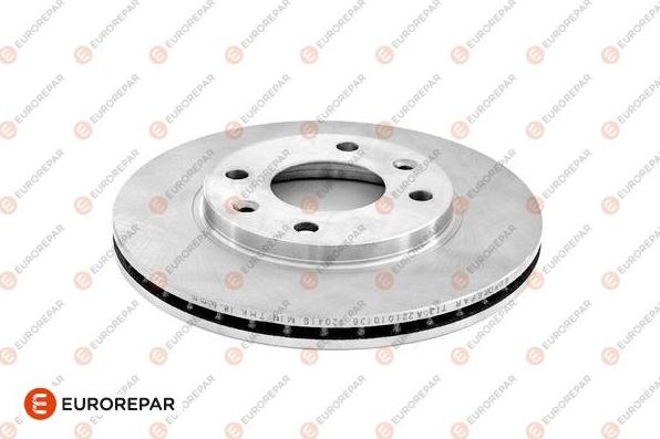 EUROREPAR 1636921580 - Тормозной диск www.autospares.lv