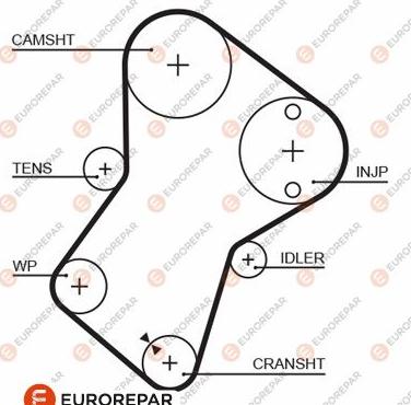 EUROREPAR 1633127680 - Zobsiksna www.autospares.lv