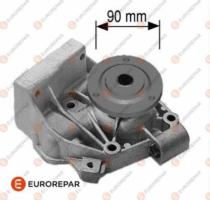 EUROREPAR 1637173380 - Водяной насос www.autospares.lv