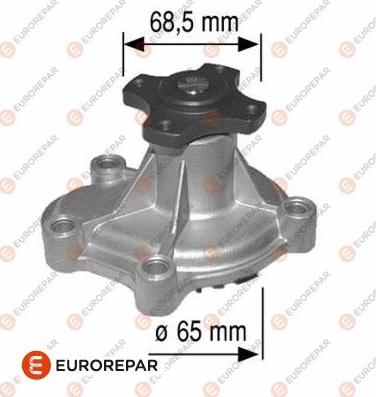 EUROREPAR 1637177780 - Ūdenssūknis autospares.lv