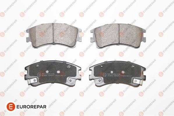 EUROREPAR 1623059680 - Bremžu uzliku kompl., Disku bremzes www.autospares.lv