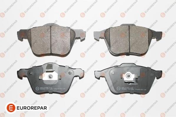 EUROREPAR 1623054580 - Bremžu uzliku kompl., Disku bremzes www.autospares.lv