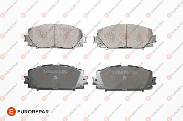 EUROREPAR 1623055780 - Bremžu uzliku kompl., Disku bremzes www.autospares.lv