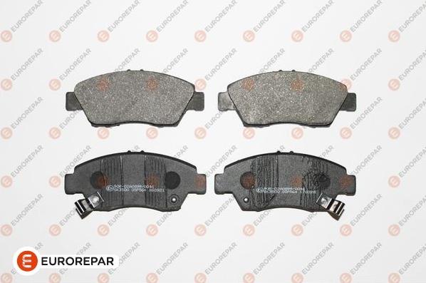 EUROREPAR 1623058580 - Brake Pad Set, disc brake www.autospares.lv