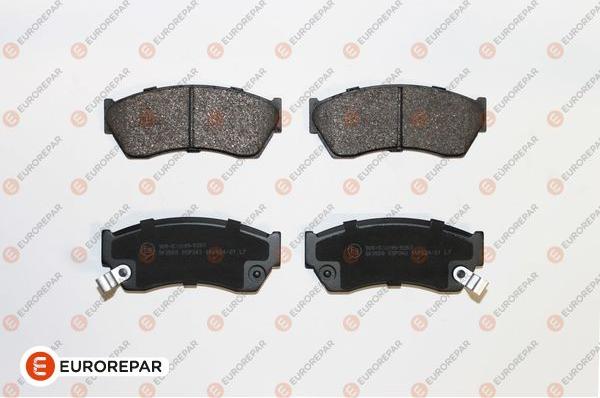 EUROREPAR 1623058080 - Bremžu uzliku kompl., Disku bremzes www.autospares.lv