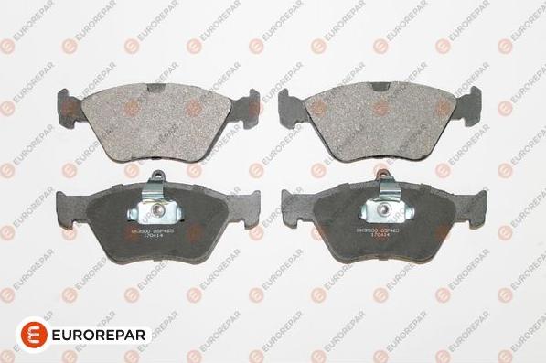 EUROREPAR 1623058280 - Bremžu uzliku kompl., Disku bremzes www.autospares.lv