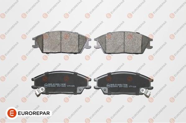 EUROREPAR 1623053680 - Bremžu uzliku kompl., Disku bremzes www.autospares.lv