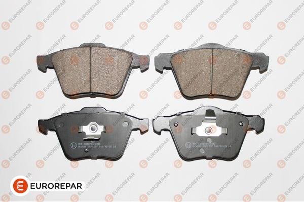 EUROREPAR 1623053780 - Bremžu uzliku kompl., Disku bremzes www.autospares.lv