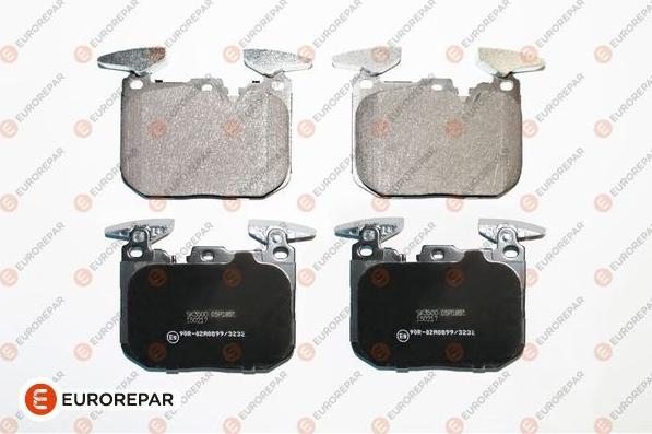 EUROREPAR 1623057580 - Bremžu uzliku kompl., Disku bremzes www.autospares.lv