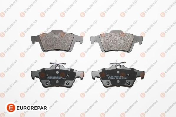 EUROREPAR 1623064380 - Bremžu uzliku kompl., Disku bremzes www.autospares.lv